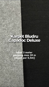 Karpet Meteran CAPADOC DELUXE 05m x 3m Karpet Pameran Bludru premium