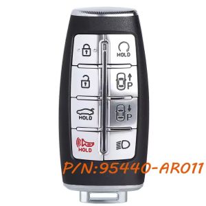KEYECU 95440-AR010 95440-AR011 95440-AR000 95440-AR001 Remote Car Key Fob for Hyundai Genesis GV70 2020-2025 433MHz