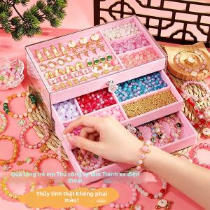 Bộ DIY Làm Vòng Tay Trẻ Em 31 Màu