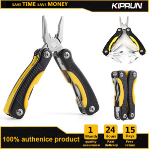 KIPRUN Multi-functional Pliers 12 IN 1 Small Pocket Multi Tool Daily Use Folding Pliers Outdoor Maintenance Pliers Portable Tools