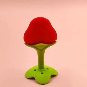 FU Teether Gigitan Bentuk Buah Teether Bahan Silikon Gigitan Bayi BPA Free B07
