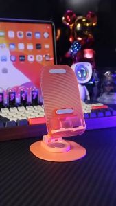 Giá đỡ điện thoại đế kim loại xoay