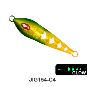 TEASER Slow-shaking Iron Plate 100-300g Luminous Lure Fish Bait Fake Bait Boat Fishing Fast Sinking Iron Plate Bait