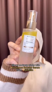 SKINTIFIC Radiance Booster Serum Spray 100ml 3 In 1 All Day Glowing Facial Mist Deep Hydration Brighten Dull Skin With Bifida Ferment Ectoin Centella Calming Serum Spray NPRA Notified Skin Care