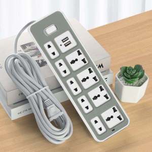 Socket Line Multi-Function Socket with Switch USB Extension Outlet Socket Power Supply Socket Line Equipment