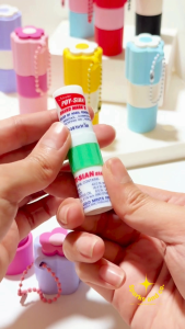 Flower Case Inhaler Case Keychain for Poy Sian Pastel and Tiger Balm 2 in 1 Inhalers Original Design by Sparks and Co.