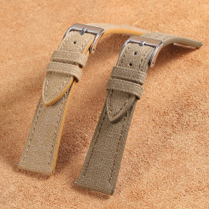 Slim Canvas Watch Strap Quick Release Vintage Nylon Fabric Watch Band 20mm 22mm Retro Wristband Belt Accessories for Men