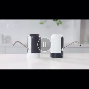 Sip Smartly: Portable Electric Water Dispenser with LED Light - Your USB Rechargeable Hydration Companion