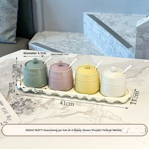 XIAOHUANGLU | Ceramic Single-cover Spice Jar
