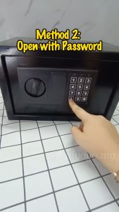 Digital Electronic Safety Box Safe Box 5Kg E20Ek Burglary Anti-Theft Box Keypad Coded Lock Home Office Hotel Personal Cash Deposit Documents