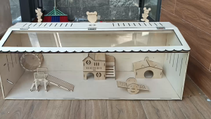 Lồng hamter bằng gỗ cửa meca trong Lồng nuôi Hamster vẹt gà rutin bò sát rùa chim cút lùn… nhiều kích cỡ