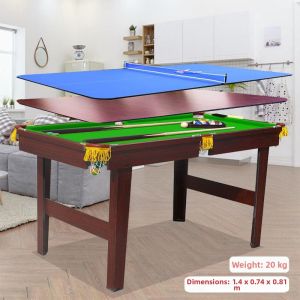 MEISITEKEKE | Foldable Multi-functional Big-sized Pool Table