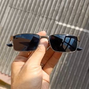 Kaca Mata Minus Jarak Jauh Optik Asli Sunglasses Hitam Permanen Frame Kotak Kecil