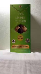 Tỏi đen cô đơn (Hộp 500g) tỏi cô đơn hàng hợp tác xã Bảo Khang chất lượng thượng hạng HN