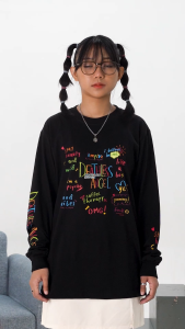 DEATHLESS ANGEL KAOS LENGAN PANJANG | CHALK | LS SERIES