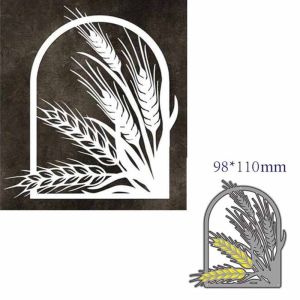 Wheat metal cutting dies Scrapbooking decoration paper craft mould blade punch Embossing stencils template 1pcs