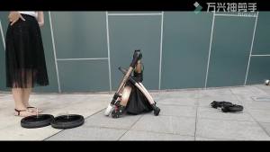 2025Agape รถเข็นเด็กทรงสูงแบบไข่สามารถนั่งและนอนได้ 360° รถเข็นเด็กหนังหมุนได้สองทาง