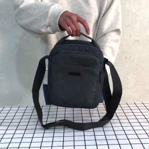 New Large Capacity Oxford Cloth Single Shoulder Bag Mens Business Travel Versatile Lightweight Crossbody Bag Mens Crossbody Backpack