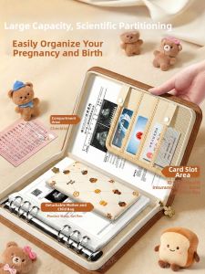 YUGUANG | Pregnancy Records Organizer Zippered Folder Binder