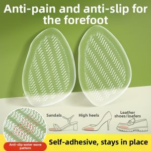 Non-slip Thickening Forefoot Pad Half Size