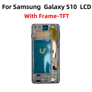 TFT For Samsung Galaxy S10 LCD S10 Plus Display Digital Touch Screen With Frame For Samsung S10E LCD Display Replacement Parts