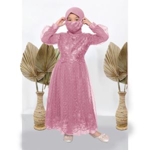 Gamis Ayu Kids 3-11 Tahun: Pilihan Terbaik untuk Dress Brokat Anak Perempuan