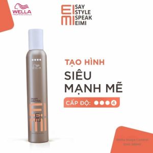 Bọt Tạo Dáng Wella Shape Control Eimi Styling Mousse Giữ NếpTạo Độ Phồng Cho Tóc Hoàn Hảo 300ml