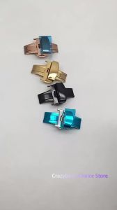 Khóa Cài Đồng Hồ Bằng Thép Không Gỉ Kiểu Bướm Khóa Đa Năng Dùng Cho Dây Đồng Hồ Da Dày 10/12/14/16mm/18mm/20mm/22mm