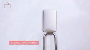 Stainless Steel Storage Hook Adhesive Wall Mounted Hook Hanger Self Adhesive Hooks Kitchen Bath Key Towel Hanging Holder