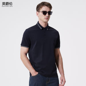 Enjeolon | Heavy Weight Pique Cotton Short Sleeve Polo Shirt 210g