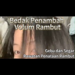 Jaysuing  Serbuk Mengental Rambut   Rambut Lelaki dan Wanita Bentuk Penjagaan Berbulu Sekali Pakai Menyegarkan Serbuk Gebu Ringan