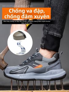 Puncture Resistant Safety Shoes With Steel Toe Breathable Insulated Antiodor