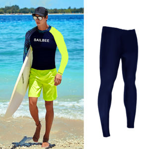 ชุดดําน้ําแห้งเร็วสําหรับผู้ชาย ชุดดําน้ําโต้คลื่นแขนยาวพร้อมชุดว่ายน้ําแยก ป้องกันความร้อนจากแสงแดดและชุดออกกําลังกาย