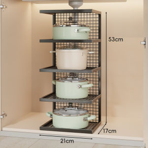 Multifunctional Layered Pot Organizer