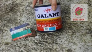 Sơn dầu Galant lon màu Xanh da trời Sky Blue 502 800ml (Tập Đoàn URAI - Thái Lan) Sử dụng cho gỗ tôn sắt thép