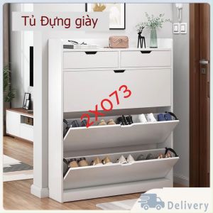 Tủ giày thông minh nhiều kích cỡ có thể để giày ở gầm tủ tiết kiệm không gian lưu trữ 2X Decor -2X073