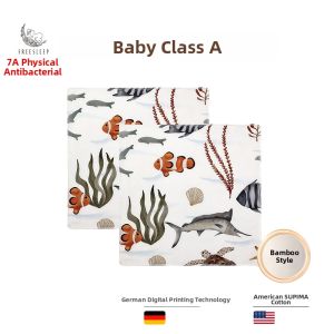 FREESLEEP | Cotton Spit-Up Prevention Bib