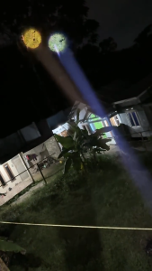 Terlaris ~Senter Kepala Anti Air 200 Watt Cahaya Putih & Cahaya Kuning / Senter Kepala LED KISEKI CK-ZOOM 10DL / Senter Kepala 200W Headlamp LED~NOS