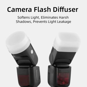 Camera Flash Diffuser Soft Light Cover for Yongnuo 560III 565E Canon 580EX Godox V1 Lux Junior TT600 TT685 II V850 V860 II III