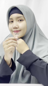 5pcs berbentuk U klip jilbab turki Hijab Clip Anti selip Gesper syal mutiara Klip Turki