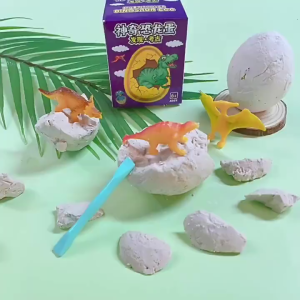 Vipmini Mart Bundle 3pcs Dinosaur Egg Archaeological Excavation Serie Model Scientific Mining Educational Toy Gift Blind Box