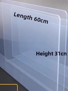 FEIZHUXIANSEN | Transparent Frosted Colored Acrylic Customizable Magnetic L-Shaped Partition Board