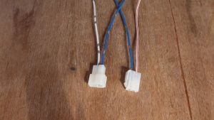 Socket Konektor Motor Mobil 2 PIN Besar Male Female - Soket Sambungan Kabel Universal