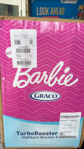 Barbie x Graco Turbobooster 2.0 High Back Booster Seat ghế ngồi ô tô cho trẻ 4-10 tuổi