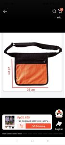 Tas pinggang bola tenis wadah bola tenis/ bola golf