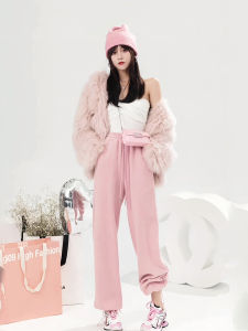 Young Womens Thickened Single-sided Fox Fur Coat Korean Style V-neck Short Length Commute Style Artificial Fur Outerwear