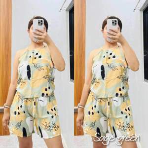 TERNO SHORT SPAGHETTI LEAVES