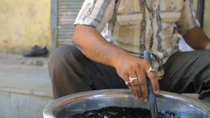 อัญชัน ผง อัญชัน 100% Butterfly pea powder ตรา กอเงินฟาร์ม ขนาด 500 กรัม x 30 ห่อ