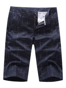 Summer Casual Mens Short Pants Thin Straight Loose plus Size Shorts Outdoor Wear Six-Part Pants Youth Trend Polyester Cotton Modal Spandex