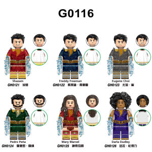 Superhero Assembly Blocks Playset Childrens Educational Toys Zhanduo Dominosa Cognitive Game Plastic Building Blocks Toys